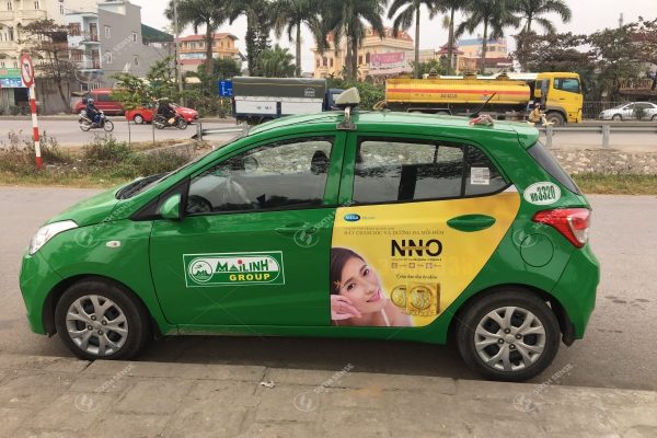 Quảng cáo xe taxi Đắk Nông