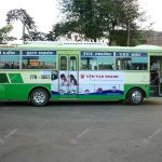 quảng cáo xe buýt ở Quy Nhơn
