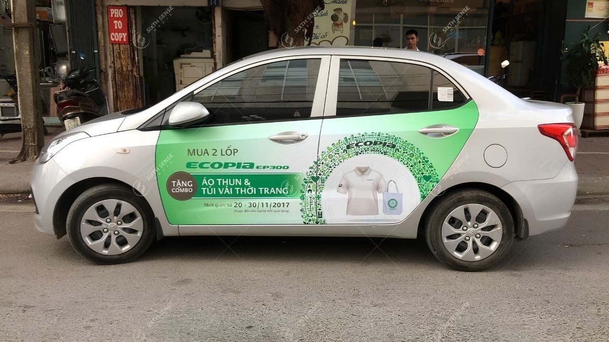 Chi phí quảng cáo taxi gia đình thay đổi theo hình thức số lượng xe khu vực và thời gian (Nguồn: SSM)