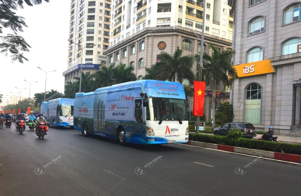 chạy roadshow Bình Dương