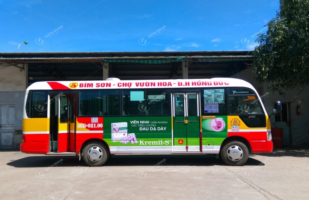 quảng cáo xe bus thanh hóa