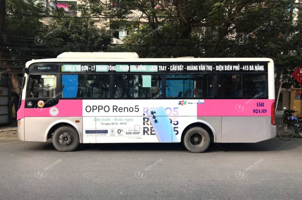 quảng cáo xe buýt ở hải phòng