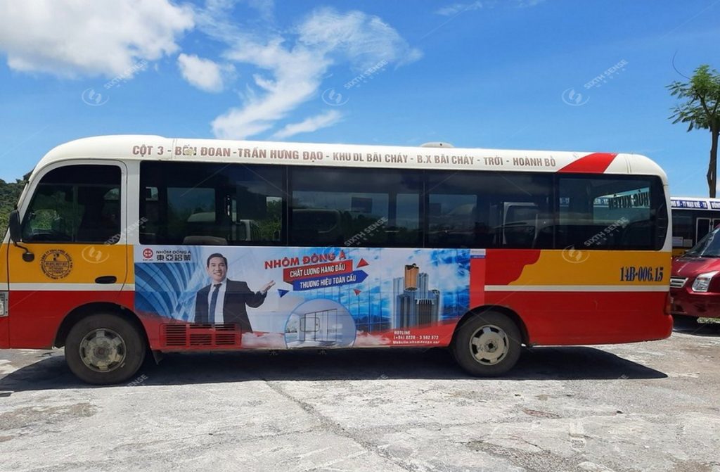 quảng cáo xe buýt ở quảng ninh