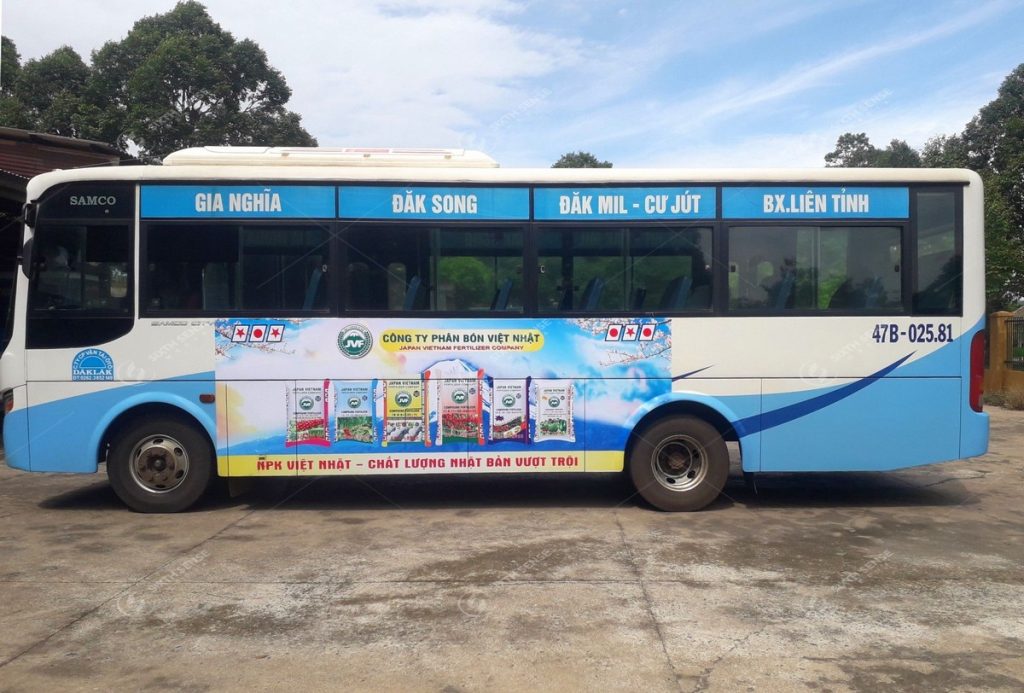 quảng cáo xe buýt ở đắk lắk