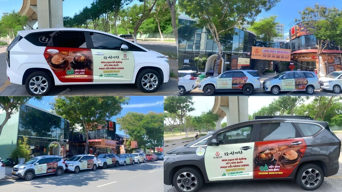 Quảng cáo xe bus giúp thương hiệu tăng độ phủ khi hình ảnh xuất hiện trên nhiều tuyến đường và khu vực đông đúc
